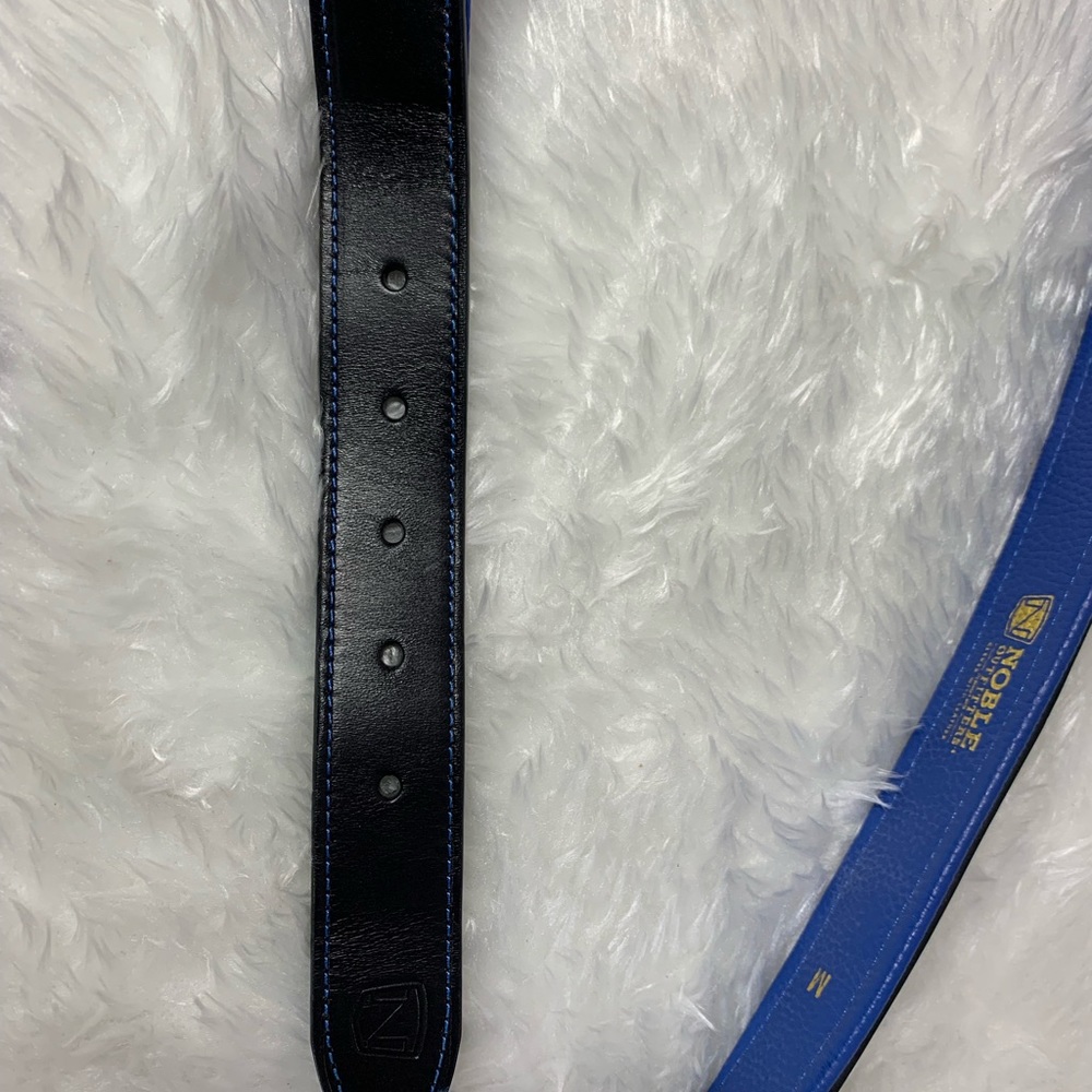 Noble Outfitters On The Bit Belt Royal Blue/ Blk/ Silver. SZ MEDIUM EC. - Picture 6 of 8